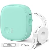 XenGro Mini Label Maker Machine with Tape – Portable Bluetooth Mini Label Printer, Wireless Therm...
