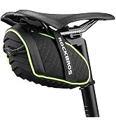 ROCKBROS Bike Seat Bag Saddle Bag Bicycle with LED Light Bike Bag Under Seat 3D Shell Bike Storag...