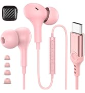 USB C Headphones Wired Earbuds for iPhone 17 16 Pro Max 15 for Samsung S26 S25 Ultra S24 S23 Wire...