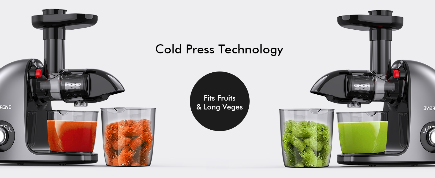 SiFENE Masticating Juicer Classic 3009- cold press technology have better flavor