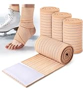 TOBWOLF 4PCS Ankle Sleeve for Ice Skates, 35'' Ice Skate Guards Ankle Protector for Ice Skating/H...