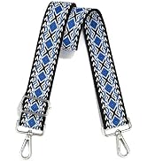 LVYOUME Crossbody Straps for Purses Silver Hardware Purse Strap Wide Shoulder Strap