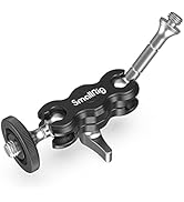 SmallRig Mini Magic Arm with Dual Universal Ball Head, Adjustable Magic Arm for Monitor, Micropho...