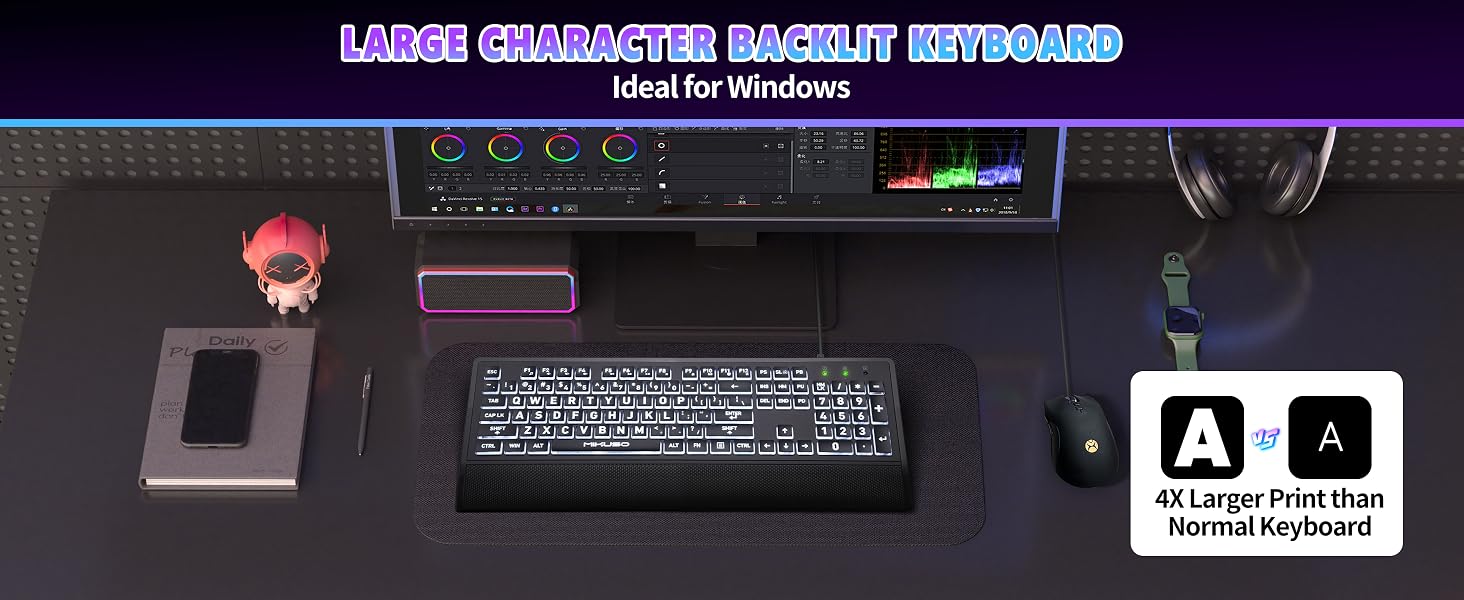 large key Keyboard