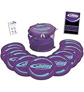 Gliding Exercise Discs: Studio Pack for Hardwood Floors (12 Pair, Purple)