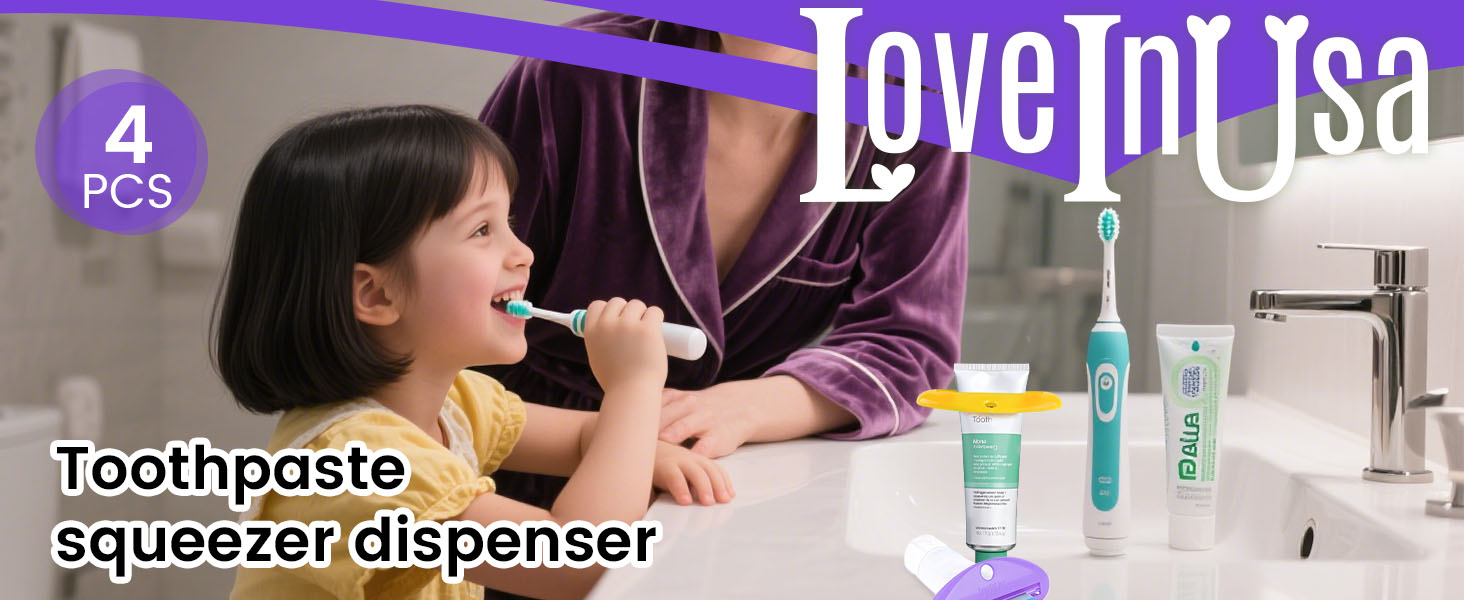 Toothpaste Squeezer Dispensers