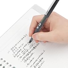 Kokuyo Campus Slide Binder, Slim Type, A5, 20 Holes, Up to 65 Sheets, Transparent