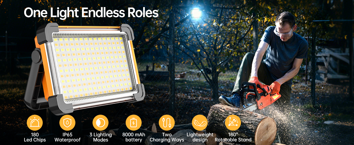 Upgrade rechargeable work light