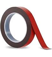 Kwtpsg Double Sided Tape Heavy Duty, 16.4FT x 0.78IN High Bond Waterproof Mounting Foam Tape Stro...