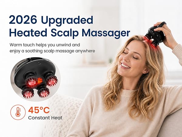 Heated Scalp Massager