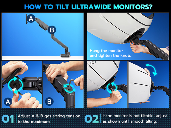 49 inch ultrawide monitor arm