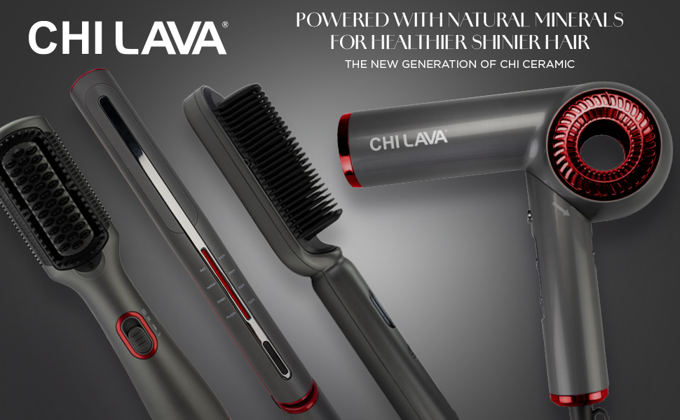 CHI 3-in-1 TriEdge Heated Brush