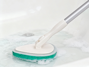 shower scrubber