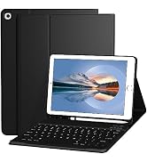 Divufus Keyboard Case for iPad 9th/8th/7th Generation 10.2 Inch [Magnetic Detachable Wireless Key...