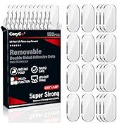 CosyGo Extra Large Removable Mounting Putty, Strong Double Sided Glue Adhesive Dots No Residue, C...