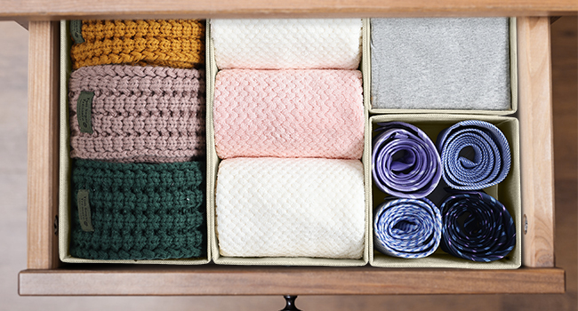Drawer organizer dividers