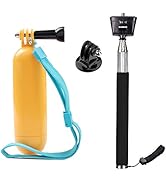Camera Selfie Stick Floating Handle Grip Compatible with Gopro Hero 13 12 11 10 9 AKASO EK7000 Br...