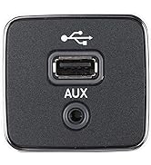 YAOPEI 5XG28DX9AC Compass USB AUX Charging Port Socket AUX/USB Compatible with Jeep Cherokee 2017...