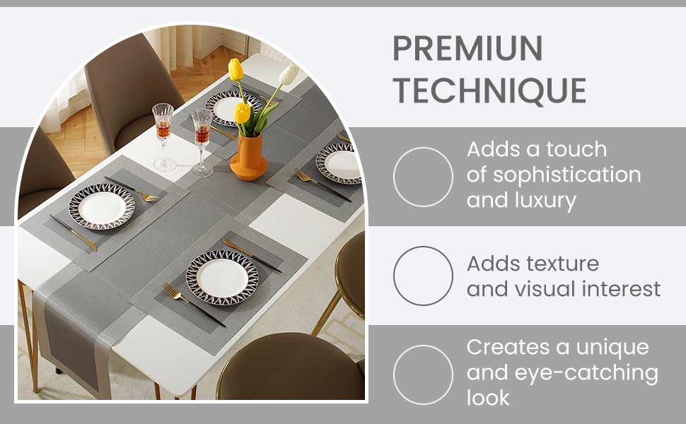 silver placemats set of 4