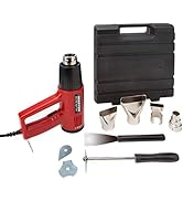 Master Appliance EC-200K Variable Temperature Heat Gun Kit, 120V, 10 Amps, 1200W