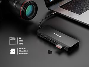 USB C to SD/TF card reader