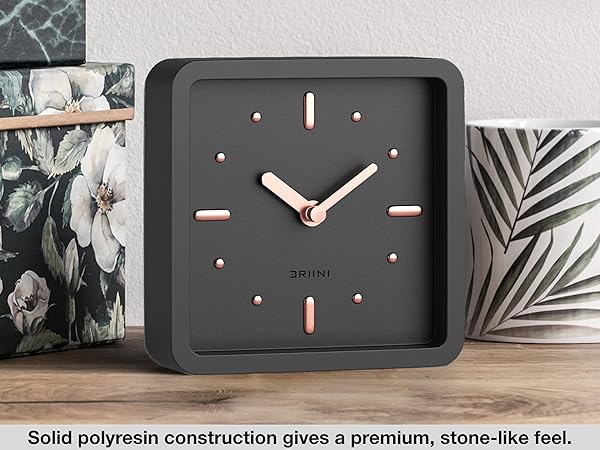 DESKTOP CLOCK ANALOG CLOCK TABLE CLOCK DESK CLOCK SMALL CLOCK BATTERY OPERATED CLOCK
