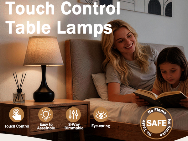 lamps for bedroom small lamp bedside lamp small plug in touch lamp for nightstand