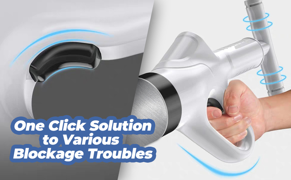 Unclog Toilet Plunger - Drain Clog Remover, High-Pressure Air pump plunger,