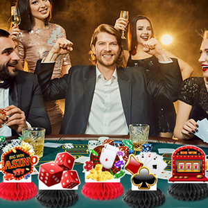 casino party decorations
