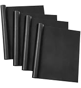 GWHOLE 4 Pack Grill Mats for Outdoor Grill, 15.8” x 11.8” Non-Stick BBQ Grill Mats-Easy to Clean-...