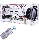 MiOYOOW DIY ??ue?oo??-Compatible Speaker Kit with LED Flashing Light Soldering Project USB Mini H...