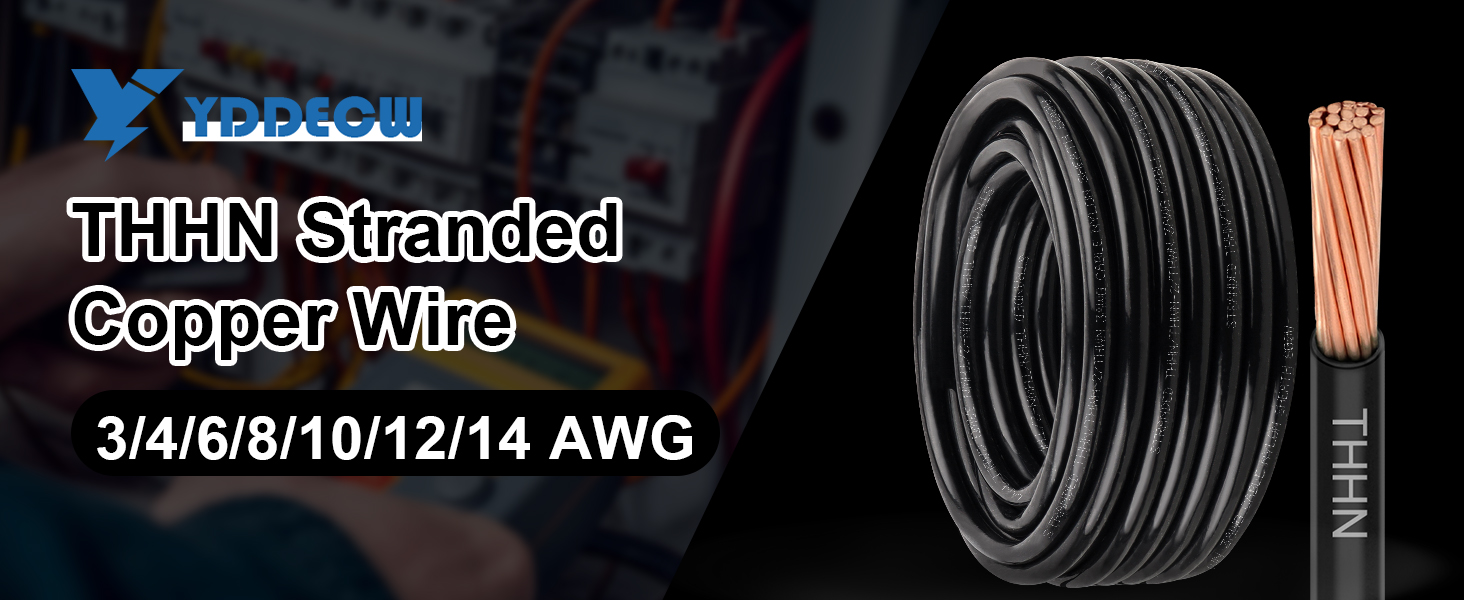THHN Stranded Wire Black
