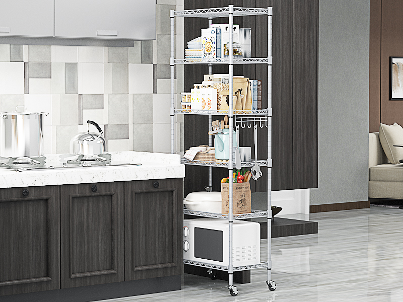 metal storage shelf