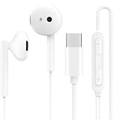 USB C Headphones for iPhone 17 16 15, Wired Headphones USBC for iPad Pro Air Mini, iPad 10th, Mac...