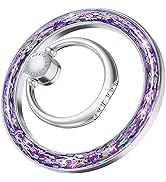 Magnetic Phone Ring Holder for Magsafe, Allengel Bling Bling Magnetic Phone Grip and Stand with F...