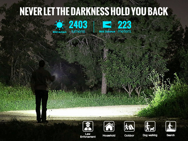 super bright led flashlight