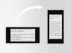 Mini E-Book Reader