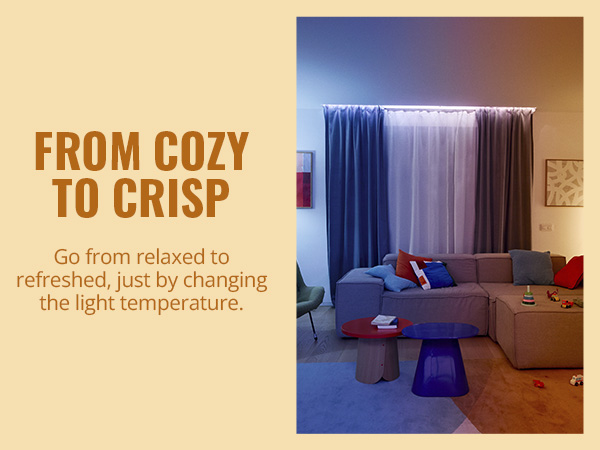Cozy to crisp