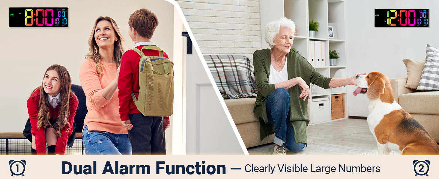 Wall Mount Decor Clock