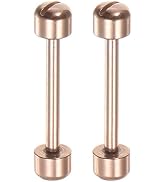 HARFINGTON Watch Screw Tube Rod Stainless Steel Watch Strap Pins