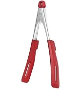 Zuutii Kitchen Tongs with Silicone Head,12.2