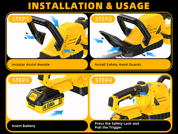 power hedge trimmers