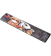 80% Anime Keyboard Wrist Rest Pad, Faux Leather Gaming Wrist Rest for 75% 87-Key TKL Mechanical K...