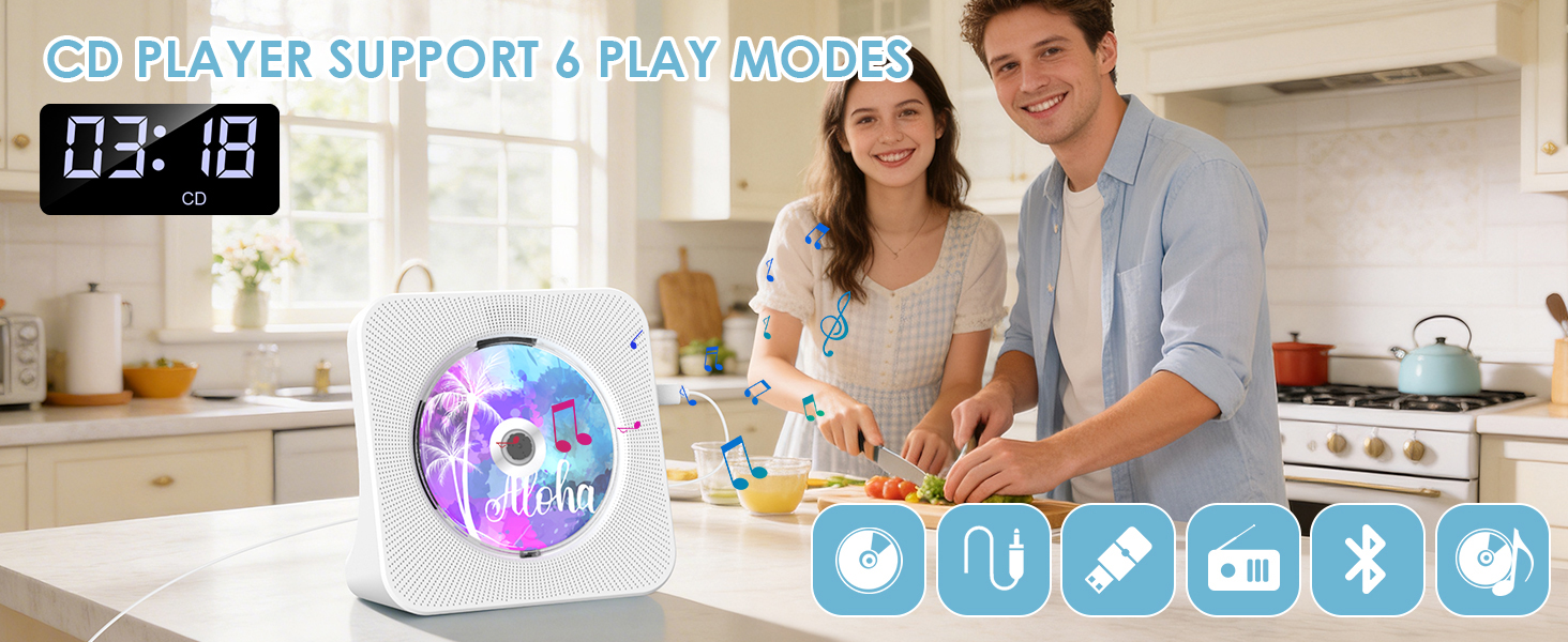 countertop cd player