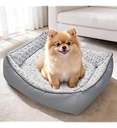 Mora Pets Reversible Dog Bed for Small Medium Dogs Large Cat Bed Washable - Cool & Warm 2-in-1 An...