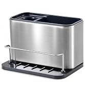 Ecookware by LGX Caddy Sponge Holder for Kitchen Sink, Stainless Steel Kitchen Sink Organizer