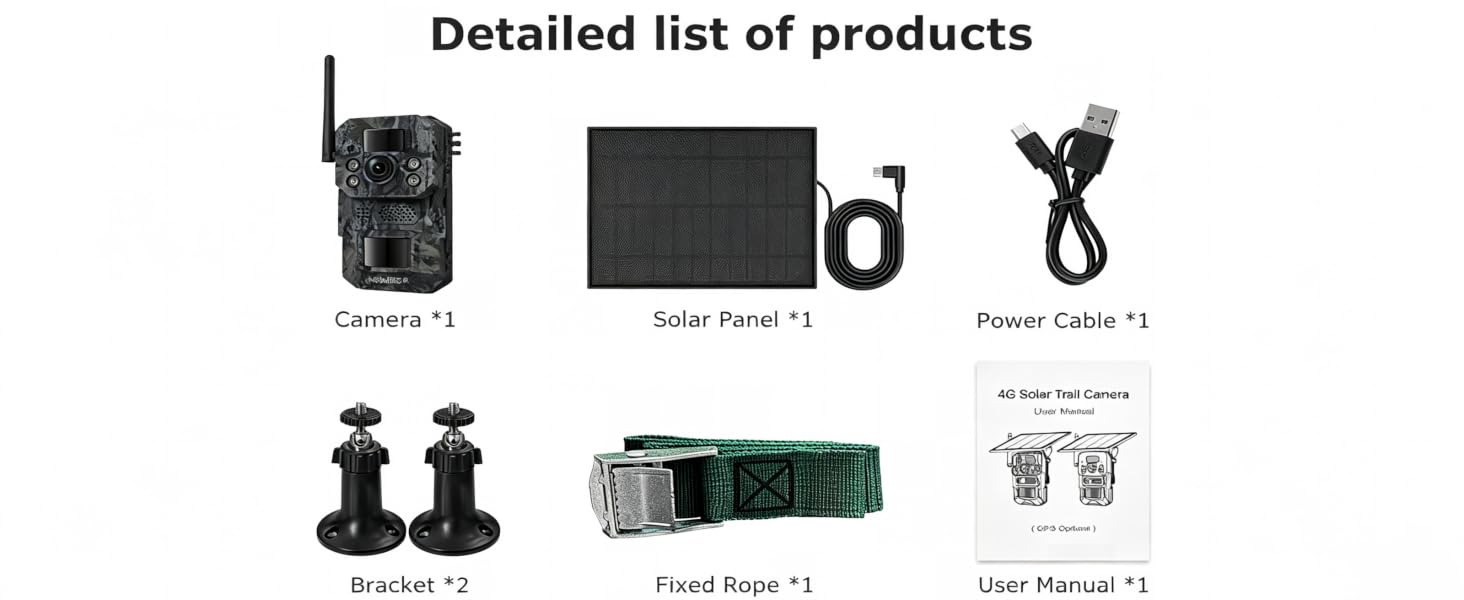 FULL PACKING ACCESSORIES LIST