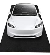 Heavy-Duty Garage Floor Mat 17' x 7'4" - Waterproof Garage Flooring for Cars & SUVs, Durable Gara...
