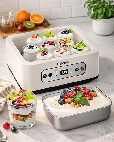 1.7 Quart Yogurt Maker with Stainless Steel Bowl