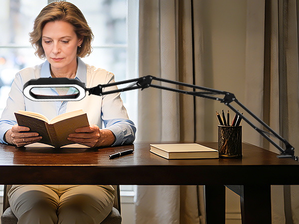 magnifying desk lamp with light workbench light magnifying craft lights with magnifier magnifier lam